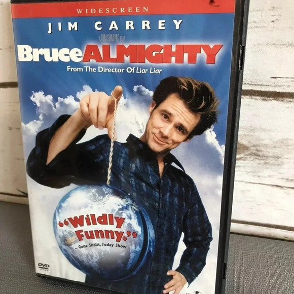 Bruce Almighty (DVD, 2003, Widescreen Edition) Movie Jim Carrey - Picture 1 of 4